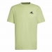 Kortærmet T-shirt til Mænd Adidas Aeroready Designed 2 Move Grøn