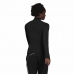 Женская рубашка с длинным рукавом  Zíper 3/4 Adidas Hyperglam Чёрный