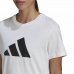 Sieviešu Krekls ar Īsām Piedurknēm Adidas Future Icons Balts