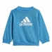 Sportsoutfit voor baby Adidas Badge of Sport French Terry Blauw