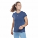 Damen Kurzarm-T-Shirt Reebok Workout Ready Dunkelblau