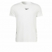 Kortarmet T-skjorte til Menn Reebok Tape Hvit