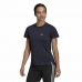 Tricou cu Mânecă Scurtă Femei Adidas Aeroready Designed 2 Move Negru Albastru