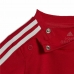 Športová súprava pre bábätká Adidas Three Stripes Červená