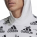 Bluza z kapturem Męska Adidas Essentials Brandlove Biały