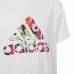 Děstké Tričko s krátkým rukávem Adidas x Marimekko Bílý