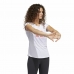 Tricou cu Mânecă Scurtă Femei Adidas Training 3B Alb