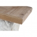 Sivupöytä DKD Home Decor 153 x 32,5 x 93 cm Kuusi Ruskea Valkoinen Magnesium