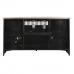 Satunnaiset huonekalut DKD Home Decor BAR Valkoinen Ruskea Musta Alumiini Rauta Mangopuu 157 x 52 x 90 cm