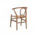 Jedálenská stolička DKD Home Decor Gaštanová 56 x 48 x 80 cm
