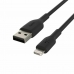 Kabel iz USB v Lightning Belkin CAA001BT2MBK 2 m