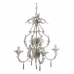 Stropna svjetiljka DKD Home Decor LA-171746 Metal Bijela 220 V 40 W 45 x 45 x 61 cm