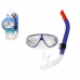 Snorkelbril en -buis voor Kinderen Blauw