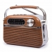 Přenosné rádio s Bluetooth Kooltech Vintage