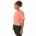 Moteriški marškinėliai su trumpomis rankovėmis Asics Tiger Rožinė