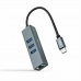 Adattatore USB con Ethernet NANOCABLE 10.03.0408 Grigio