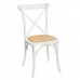 Krzesło DKD Home Decor Biały Czarny Naturalny 43 x 50 x 89 cm
