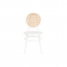 Chair DKD Home Decor White Black Natural 43 x 50 x 89 cm