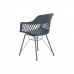 ēdamistabas krēsls DKD Home Decor Zils Tumši Zils 57 x 57 x 80,5 cm