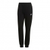 Long Sports Trousers Adidas Essentials Fleece Logo Black Lady