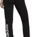 Długie Spodnie Dresowe Adidas Essentials Fleece Logo Czarny Kobieta