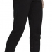 Długie Spodnie Dresowe Adidas Essentials Fleece Logo Czarny Kobieta