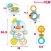 Set speelgoed voor baby's Winfun 14 x 20,5 x 7,5 cm (4 Stuks)