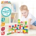 Stacking Blocks Woomax 100 Pieces (4 Units)