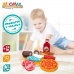 Toy Food Set Woomax 12 Pieces (4 Units)