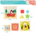 Блокчета за Подреждане Disney 8 Части 4 броя 12,2 x 12,2 x 12,2 cm