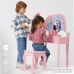 Pārģērbšanas Galds Ar Krēslu Teamson Rozā Rotaļlieta 62,5 x 98,5 x 32 cm