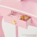 Make-up Bord med Stol Teamson Pink Legetøj 62,5 x 98,5 x 32 cm
