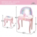 Dressing Table with Stool Teamson Pink Toy 62,5 x 98,5 x 32 cm