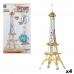 Jogo de Construção Colorbaby Tour Eiffel 447 Peças (4 Unidades)