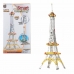 Statybos rinkinys Colorbaby Tour Eiffel 447 Dalys (4 vnt.)