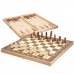 Brætspil Skak og Dam Colorbaby Backgammon Træ (4 enheder)
