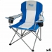 Sammenklappelig campingstol Aktive Blå Grå 57 x 97 x 60 cm (4 enheder)