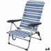 Polstrovaná Skládací židle Aktive Mykonos proužkovaný 47 x 85 x 50 cm (4 kusů)