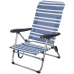 πτυσσόμενη καρέκλα Aktive Mykonos Ριγέ 47 x 85 x 50 cm (4 Μονάδες)