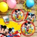 Set feestartikelen Mickey Mouse 66 Onderdelen