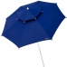 Umbrelă de soare Aktive Modra Kovina Kaljeno Steklo 280 x 260 x 280 cm (4 kosov)