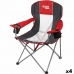 Chaise de camping pliante Aktive Gris foncé Rouge 56 x 98 x 59 cm (4 Unités)