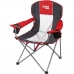Sulankstoma stovyklavimo kėdė Aktive Tamsiai pilka Raudona 56 x 98 x 59 cm (4 vnt.)