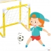 Zielschießen-Spiel Colorbaby Zielscheibe Fussballtor 48,5 x 113 x 35,5 cm (2 Stück)