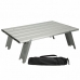 Összecsukható Asztal Aktive Ezüst színű Alumínium 40 x 13 x 28,5 cm (4 egység)