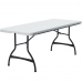Table Klapptisch Lifetime Weiß Stahl Kunststoff 182 x 73,5 x 76 cm