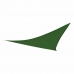 Stínící plachty Aktive Trojúhelníkové Zelená 500 x 0,5 x 500 cm (4 kusů)