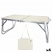 Összecsukható Asztal Aktive Krémszín 60 x 25 x 40 cm (4 egység)