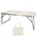 Összecsukható Asztal Aktive Krémszín 60 x 25 x 40 cm (4 egység)