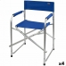 Sammenleggbar campingstol Aktive Blå 56 x 78 x 49 cm (4 enheter)